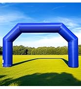 Amazon.com: OZIS Inflatable Arch Blue 20ft, Inflatable Archway